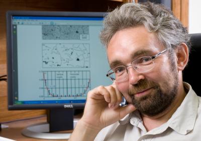 This is a head-and-shoulders photo of Igor Sevostianov, who is the first recipient of the NMSU Mechanical and Aerospace Engineering Professorship.