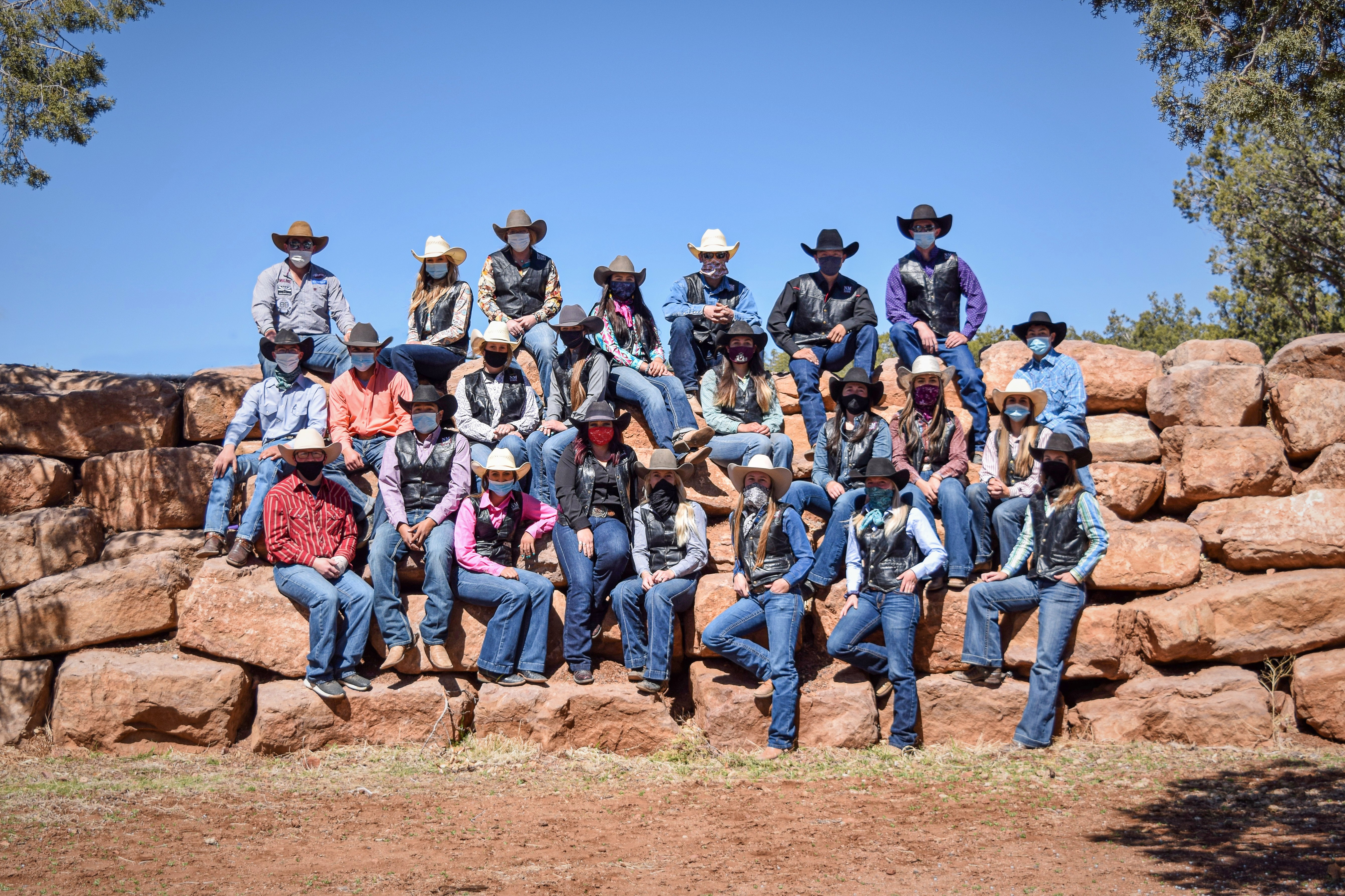 Group photo of students