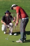 golfer putting